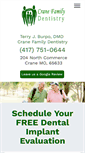 Mobile Screenshot of dentalimplantsspringfieldmo.com